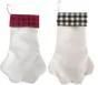 New Sublimation Blank Canvas Christmas Stocking