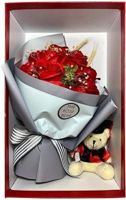 Soap Rose Flower Bouquet for Mother&prime;s Day, Valentine&prime;s Day, Christmas, Wedding, Anniversary, Gift
