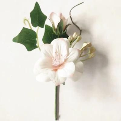 Wholesale Artificial Silk Simulation Flowers Picks for Christmas Decoration Xmas Ornament