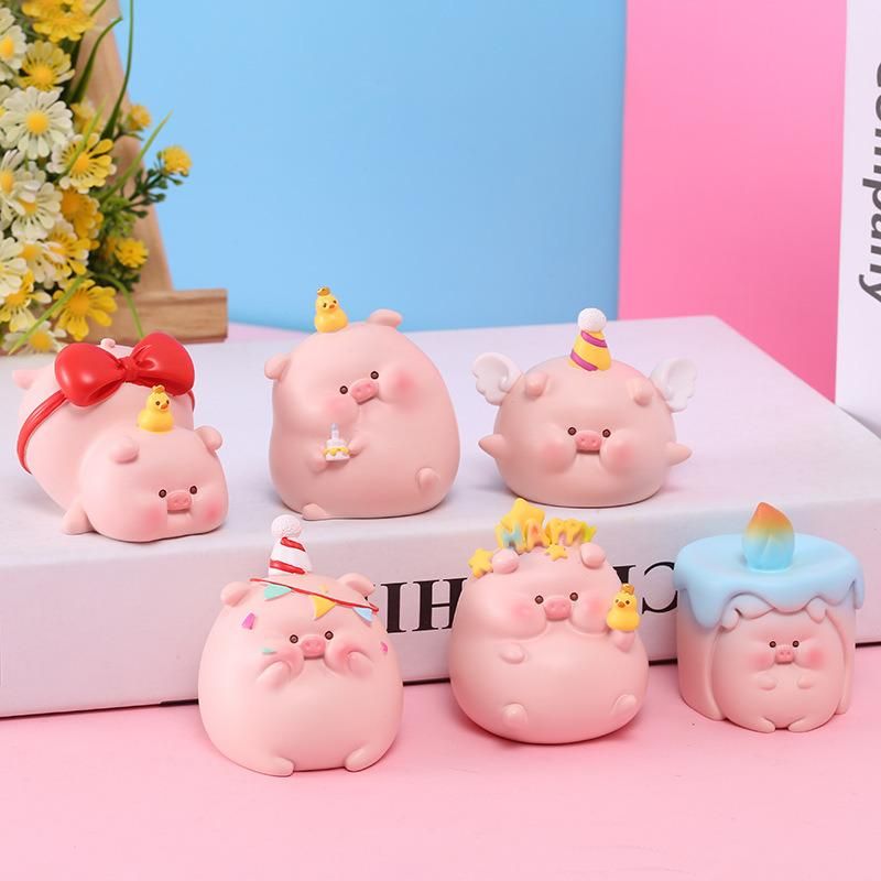 Cute Blind Box Ornament Birthday Gift Resin Doll Wholesale Crafts