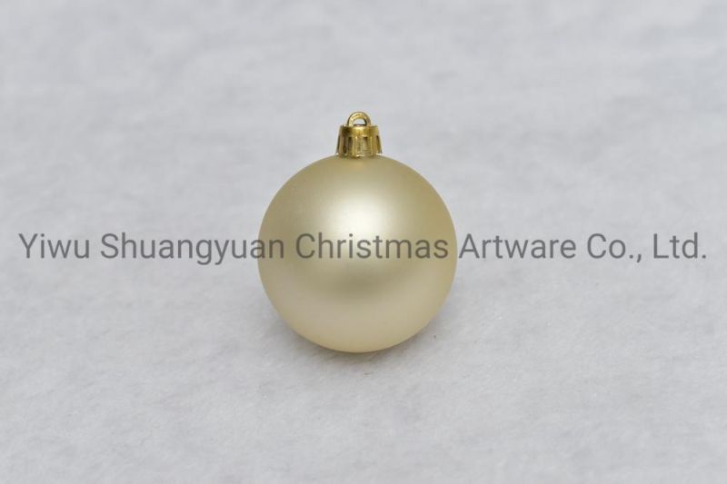 2020 New Design High Sales Christmas Ball for Holiday Wedding Party Decoration Supplies Hook Ornament Craft Gifts