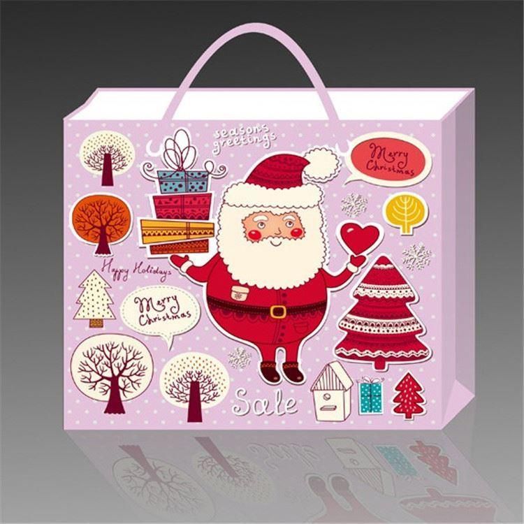 OEM Design Classic Style Christmas Gift Bags
