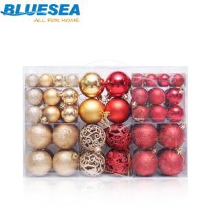 Christmas Decorations 100 PCS Gold and Red Christmas Christmas Ball Gift Bag