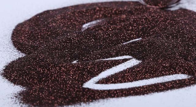 Factory Wholesale Bulk Super Brown Pet Glitter Powder for Ink Wallpaper