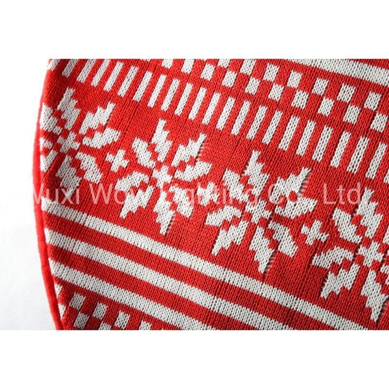 Fairisle Snowflake Christmas Tree Skirt Decoration, 122 Cm - Large, Red/White