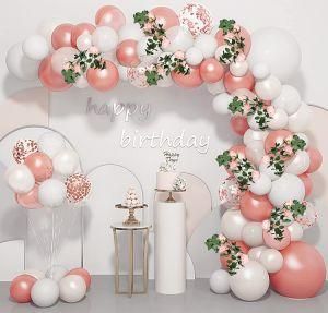 Amazon Hot Sale Rose Gold Birthday Party Balloon Garland Ach