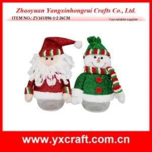 Christmas Decoration (ZY16Y096-1-2 26CM) Christmas Storage Bottle Inflatable Christmas