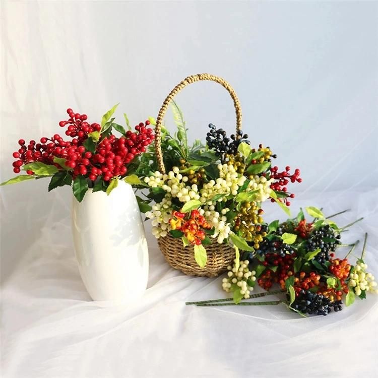 High Quality Artificial Flowers Red Berries