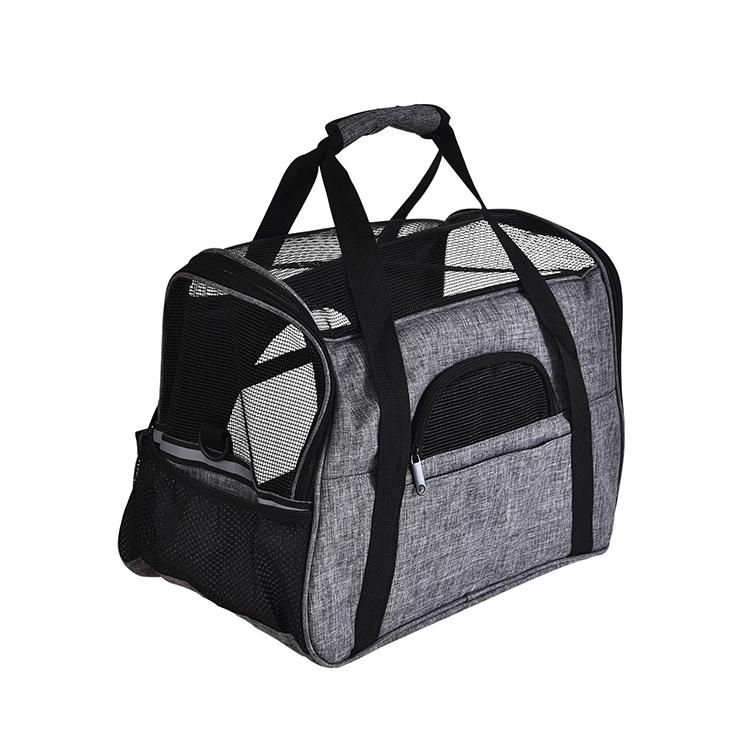 High Quality Travel Outing Breathable Mesh Portable Pet Carrier Bag