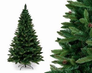 1.8/2.1m PVC Pointed Pine Cone Christmas Tree