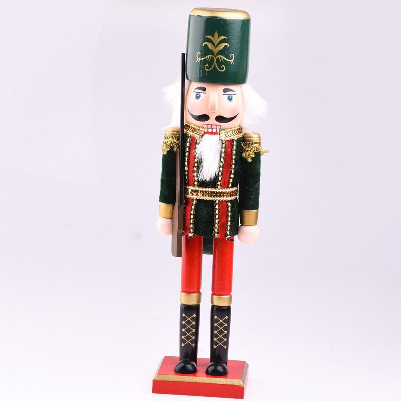 15-Inch Wooden Gingerbread Christmas Nutcracker