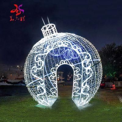 LED Outdoor for Park Decoration Arch Ball Motif Lights