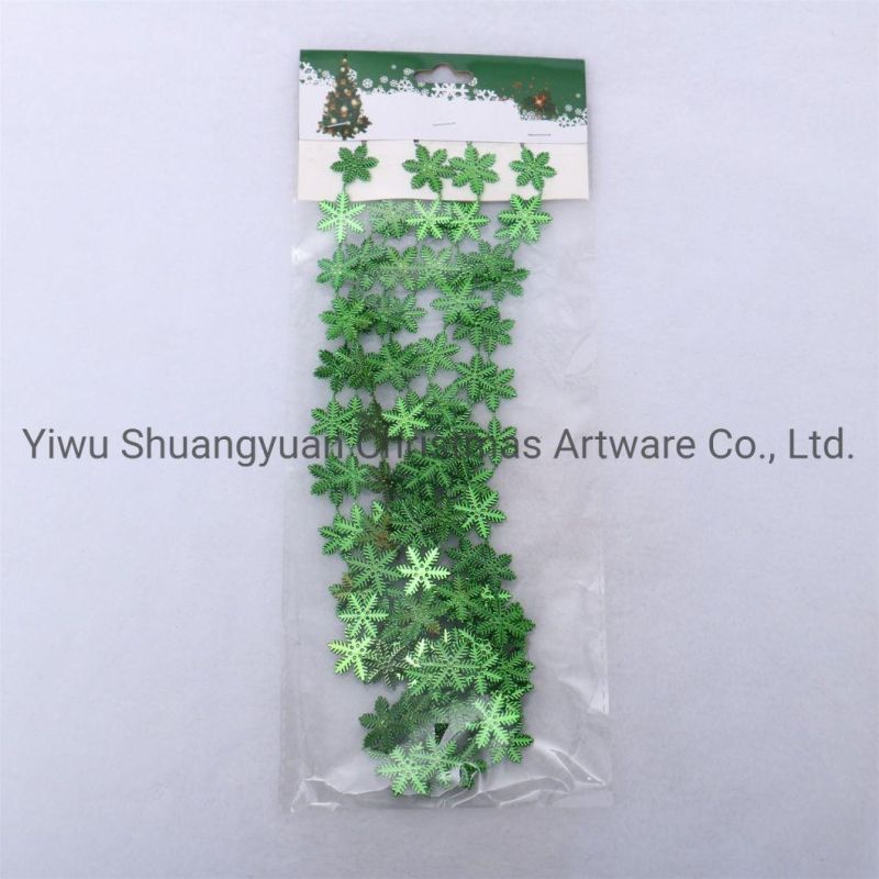Wholesale Green Christmas Beads Garland for Christmas Tree Decoration
