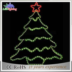 2017 Christmas Decoration LED Tree Shape Fancy Motif Holiday Light