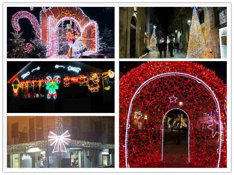 Commerical Decoration Christmas Lights Commercial LED Curtain Light