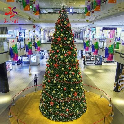 Felt LED Outdoor Artificial PVC Christmas Tree