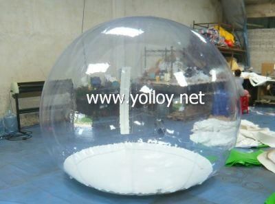 Transparent Inflatable Clear Snow Ball for Sale