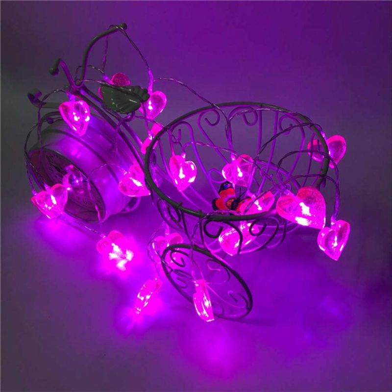 LED Heart Lamp String Twinkling Strings Lights LED Light