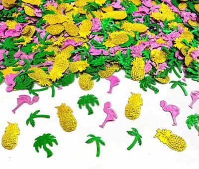 Easter Day Festival Party Assorted Flamingo Palm Tree Pine-Apple Pet and Paper Confetti