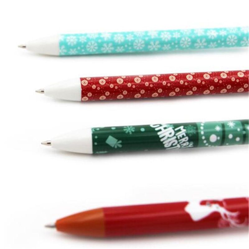 Cartoon Customized Logo Available Christmas Pens