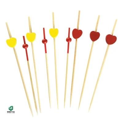 Made in China Disposable Party Decoration Cocktail Heart Pick
