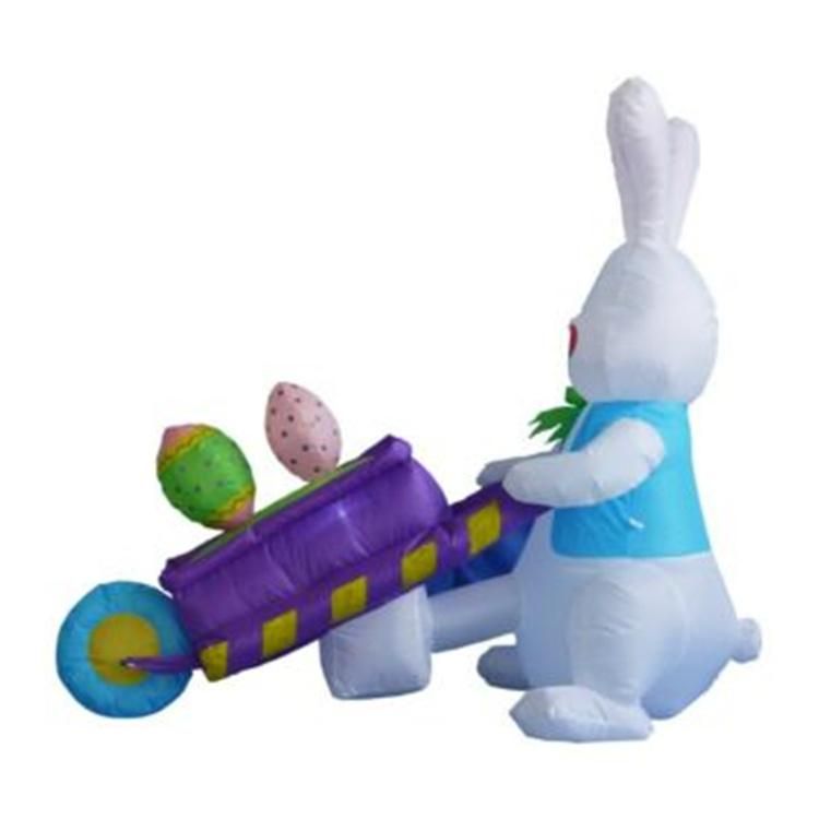 Decorative Inflatable White Rabbit Easter Inflatable Bunny for Sale