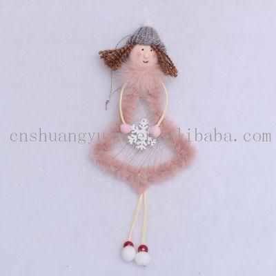 New Design Christmas Angel for Holiday Wedding Party Decoration Supplies Hook Ornament Craft Gifts