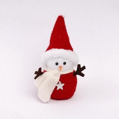 Chep Price Christmas Home Decorative 32*17cm Foam Snow Man