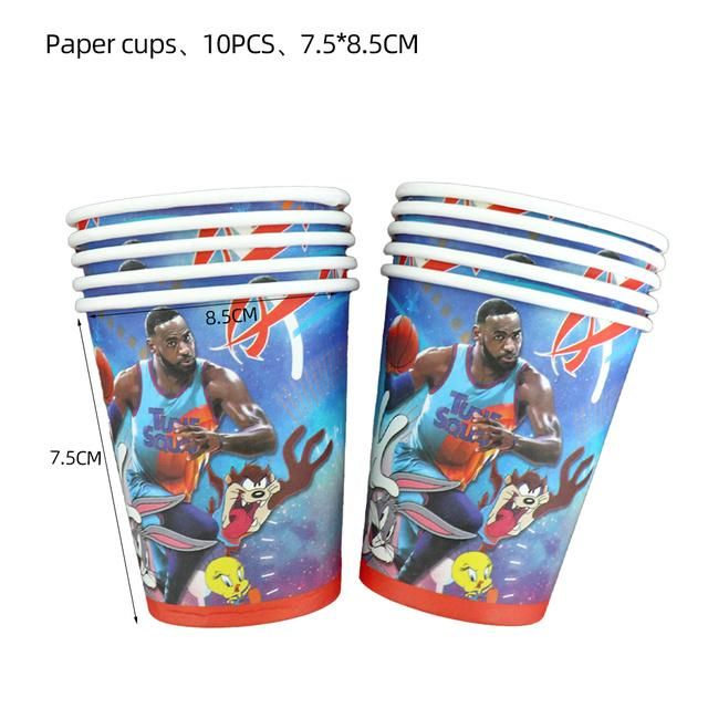 Space Jam Party Supplies Boys Favorite Basketball Theme Party Supplies Space Jam Napkin Cups Balloon