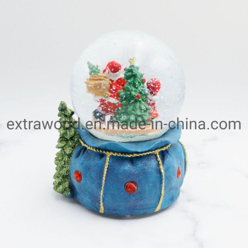 New Design Christmas Decorating Santa Snowball Gift