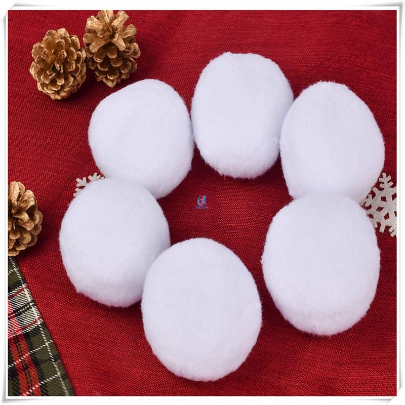 Diameter 7cm Artificial Snowball for Decoration and Indoor Fight