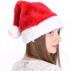 2020 Red Color Santa Hats Felt Christmas Hat with Super Quality Wholesale