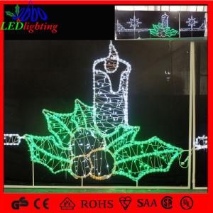 Festival LED Decoration 2D Motif Candle Light