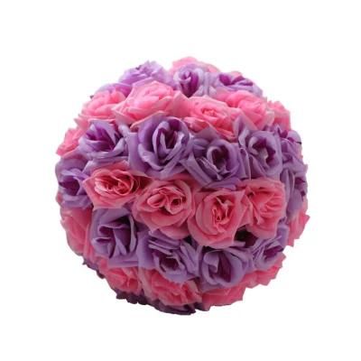 Wedding Silk Pomander Kissing Ball Flower Ball Decorate Flower Artificial Flower for Wedding Garden Market Decoration