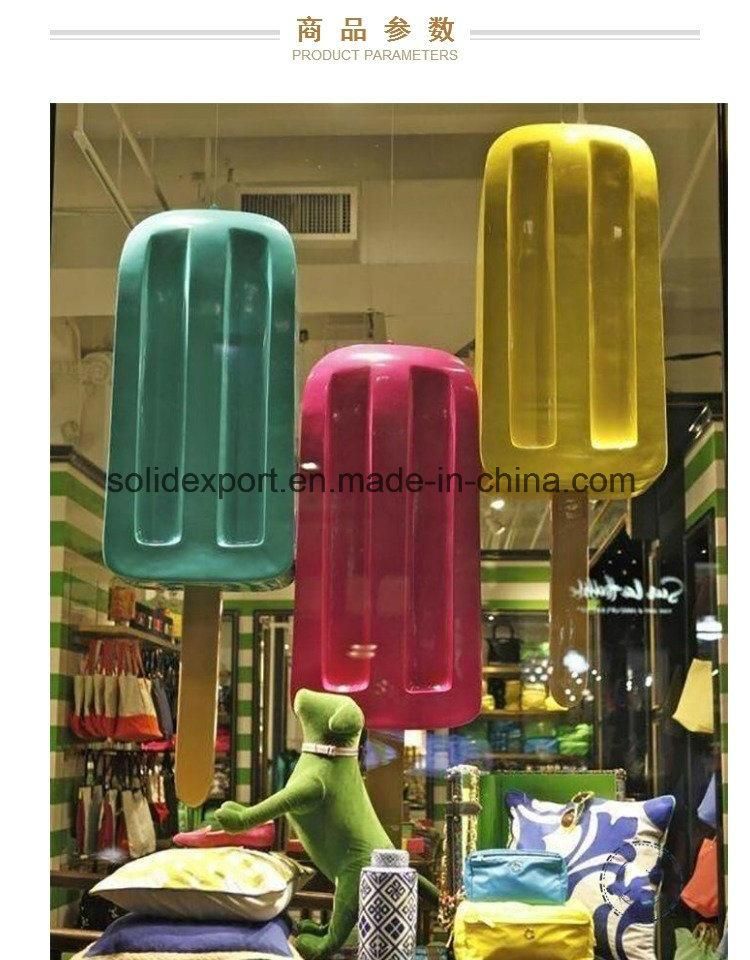 Children′s Day Display Props Carving Ice Cream Popsicle Props Creative Decoration