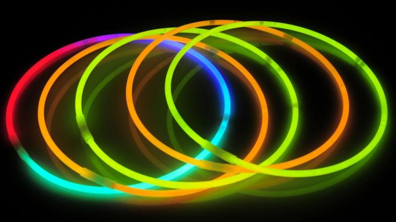 Party Decoration Glow in The Dark Glow Stick Glow Necklace