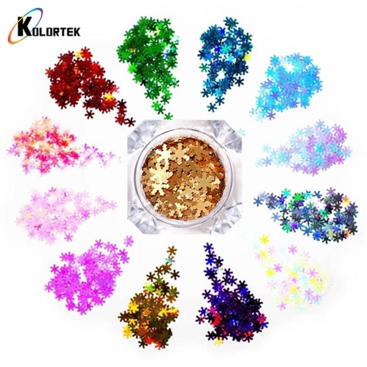 Kolortek Wholesale Chunky Glitter for Cosmetic Body Glitter Craft Decoration Mickey Mouse Glitter Flakes Slime Glitter