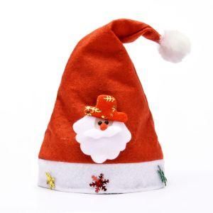 Cheap LED Christmas Hat for Adult with Star Decorated