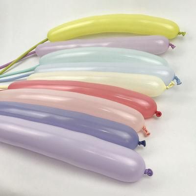 Party Decoration Wedding Decoration Macaron Long Strip Balloon