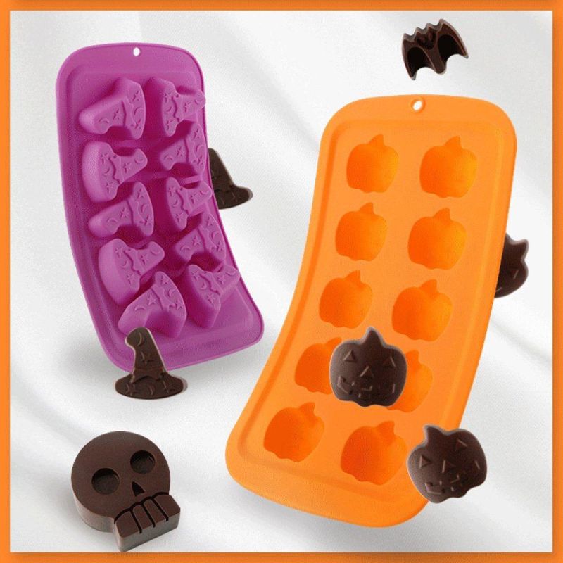 Halloween Silicone Mold Baking Chocolate Wizard Hat Cake Accessories 2021 New