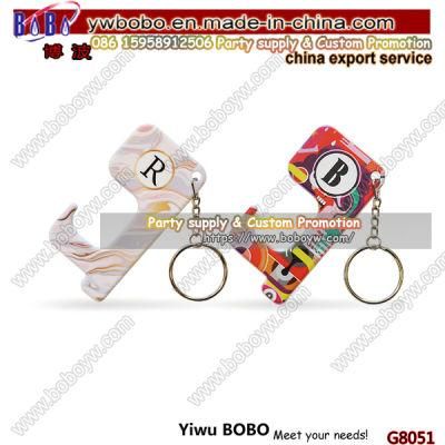 Customized Hygiene Blank Sublimation Key Holder Polymer Germ Free Key Chain for Open Door Elevator No Touch Hand Free Key Ring (G8051)
