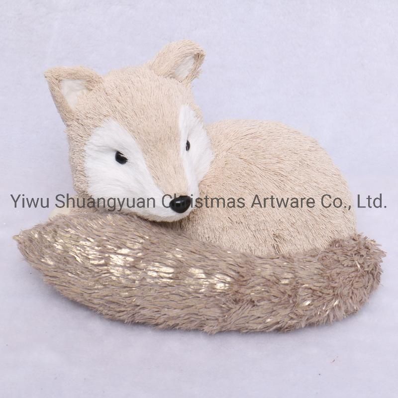 Champagne Foam Material Fox Shape Animals