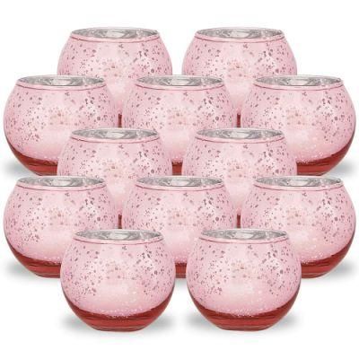 Modern Design Glass Vative Home Decoration Candle Lamp Tealight Glass Candle Holders