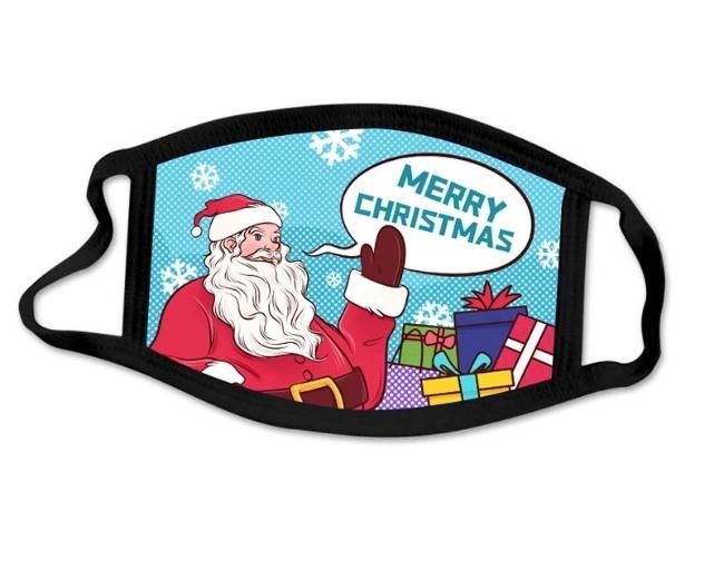 Wholesale Dust Proof Cotton Reusable Washable Christmas Party Masks