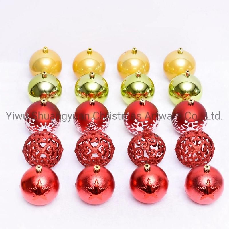 New Design Christmas Ball for Holiday Wedding Party Decoration Supplies Hook Ornament Craft Gifts