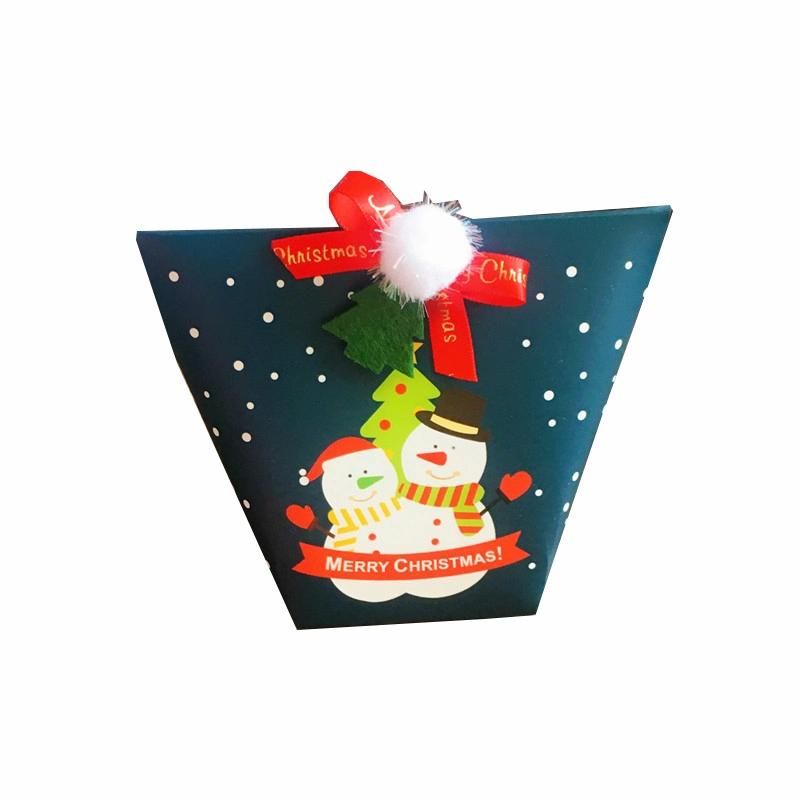 Ready to Ship Christmas Gift Boxes with Bow Party Favor Goody Boxes