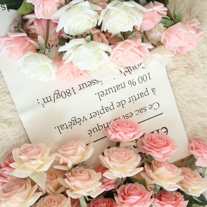 Simulation Flower Feel Moisturizing Tulip Ornaments Home Bouquet Wedding Decoration Flowers