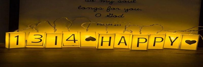 LED Letter Warm Light Box String
