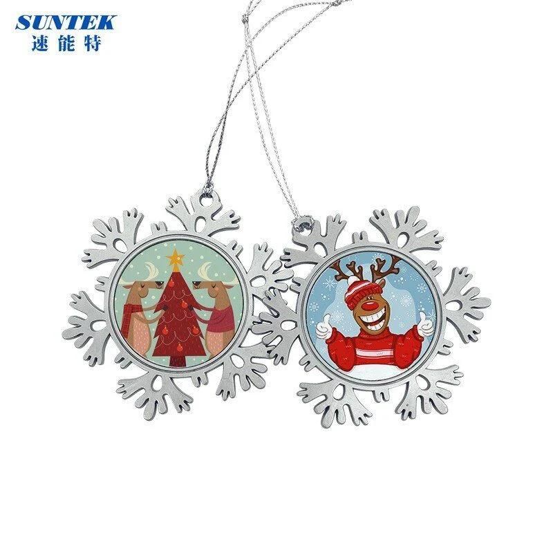 Sublimation Blank Metal Christmas Ornament