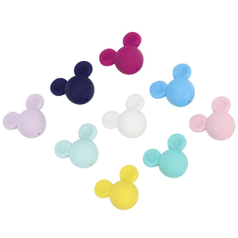 Mickey Cartoon Silicone Beads DIY Silicone Beads